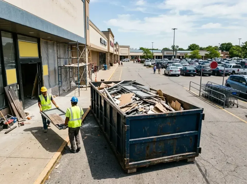 retail-store-renovation-debris-003 — frequently asked questions, Roll-off Dumpster Rentals in East Lansdowne, PA